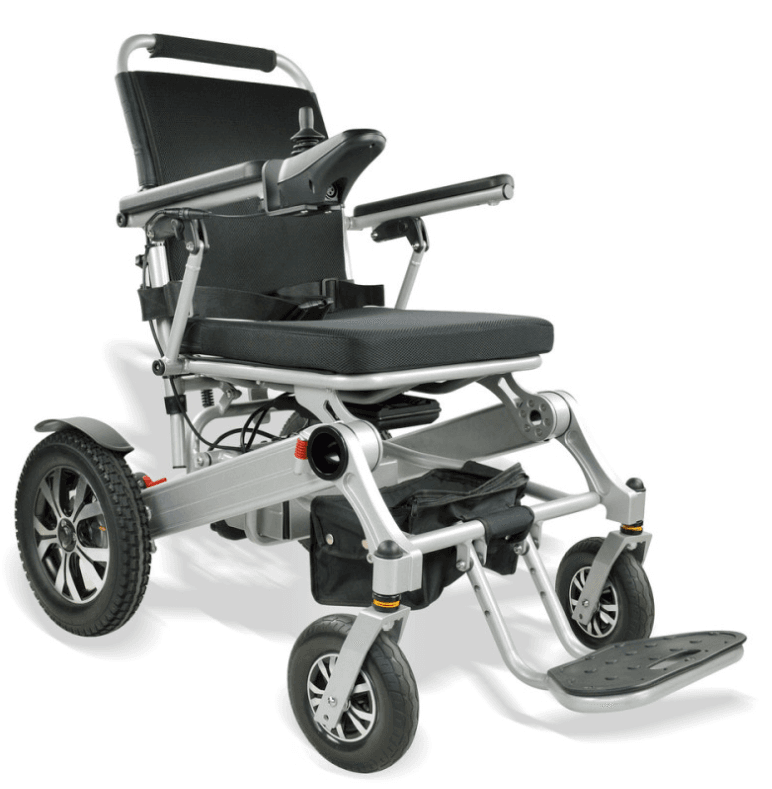 Silla de ruedas eléctrica plegable